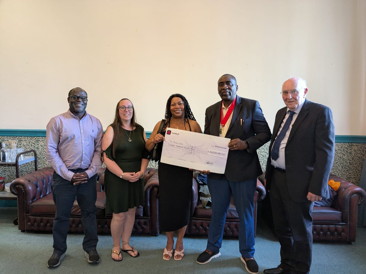 We concluded our fantastic Mayoral year with the presentation of £16k each to our 2 Charities <a href="/WeAreNightwatch/">Croydon Nightwatch</a> and New Addington Family Center. They are assured of extra once we concluded with the Vat.
Thanks to everyone that made it possible donating and attended our events