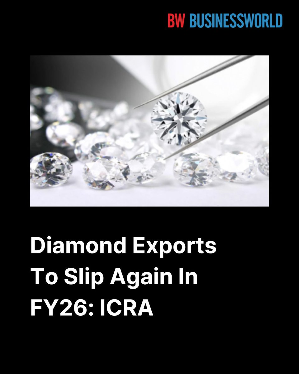 BWBusinessworld's tweet image. CPD exports forecast to fall 7–10 per cent in FY26 after hitting 20-year low; profit margins, prices under continued pressure

Read More: ow.ly/stni50WhgnI

#TradeForecast #ProfitMargins #MarketForecast #EconomicTrends