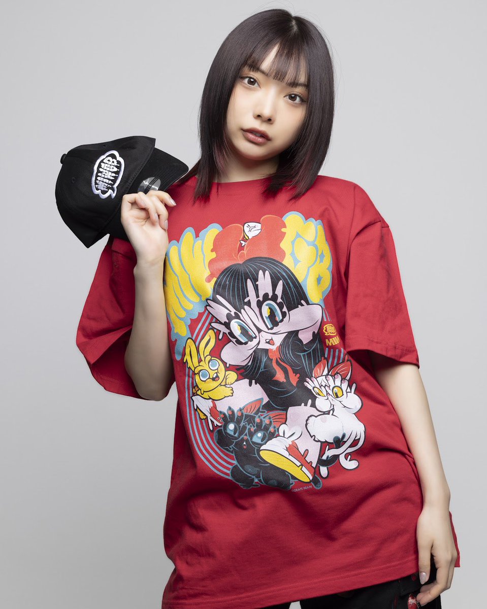 限定コラボTシャツ GRAPE BRAIN × MADE IN WORLD&CO GRAPE BRAIN × MADE IN WORLD&CO Special Collaboration Launch