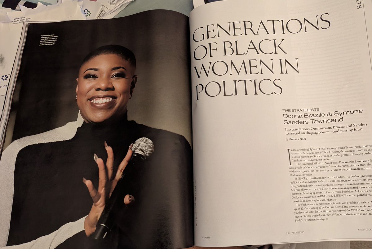 bcscomm's tweet image. Congratulations @SymoneDSanders on being featured in @Essence 55th Anniversary issue. #SisterPower