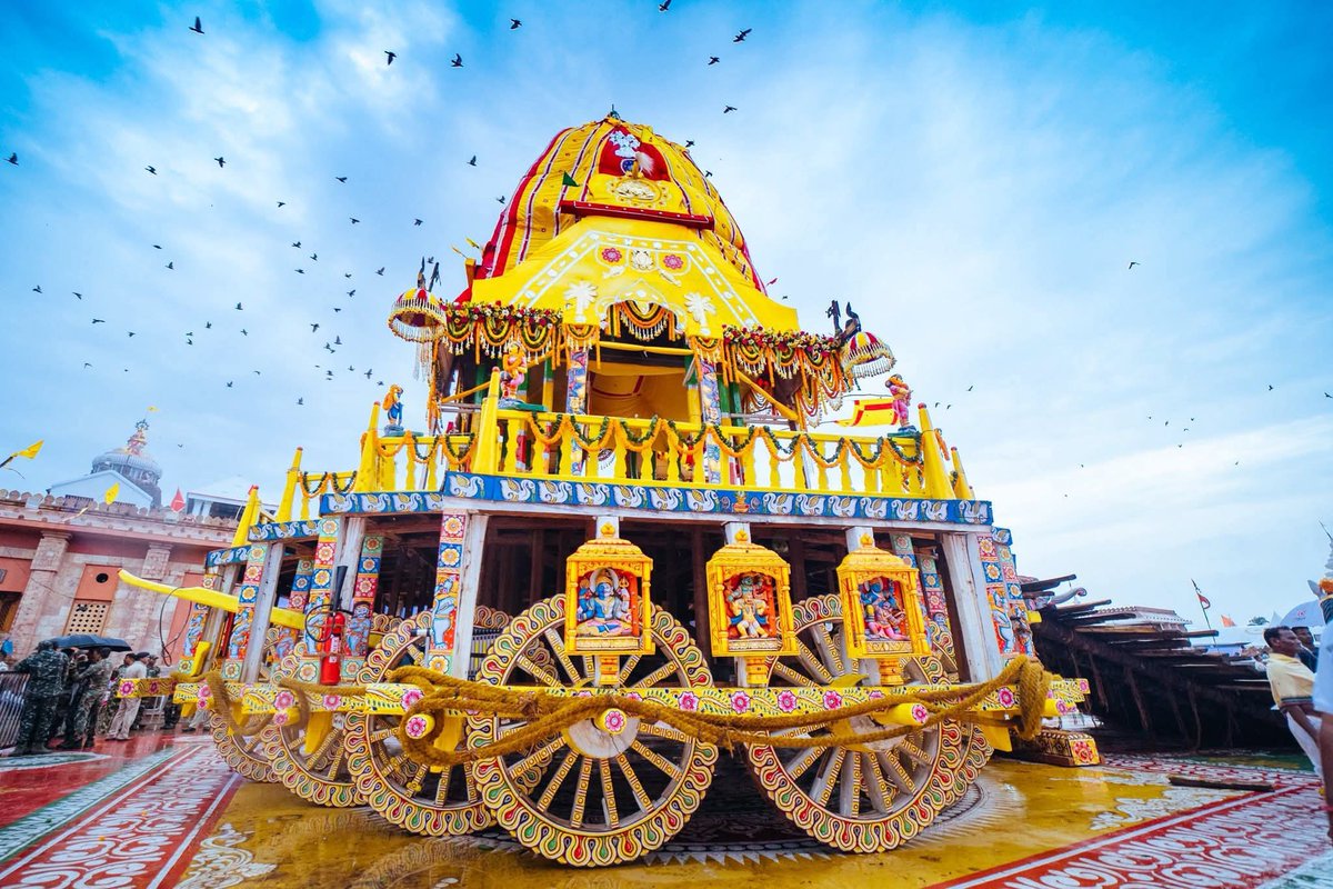 ChitnisArchana's tweet photo. ॐ नमस्कार जगन्नाथाय नम:. 🙏

#RathaJatra2025 #RathYatra https://t.co/FMObErQn4d