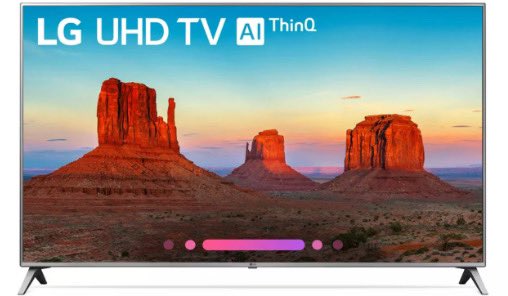 EmileMarkenzie's tweet image. UK6500AUA 4K HDR Smart LED UHD TV w/ AI ThinQ® - 50&quot; Class (49.5&quot; Diag)

Key features
•LG ThinQ® AI | Google Assistant (requires separate LG Magic Remote and separate purchase necessary)
•4K Ultra HD Resolution
•4K Active HDR

#LGThinQ #GoogleAssistant #LGMagicRemote…