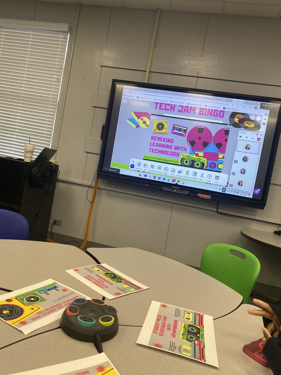 CPSB <a href="/CPSB_TTC/">CPSB Tech Training</a>  Tech Jam Bingo 2025   was a total win—fun, laughs, and fresh ideas to keep tech alive in the library and beyond! 💻🎉📚 #TechSavvyAndThankful”
#cpsbtechjam2025
#techphotos