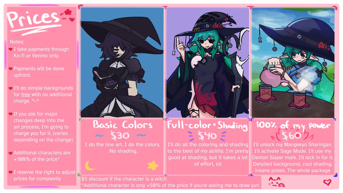 Its_HuTao's tweet image. Hey guys, I&apos;m opening .com missions in case you guys ever wanted to get anything drawn by yours truly. Just DM me on twitter if you had any questions :)