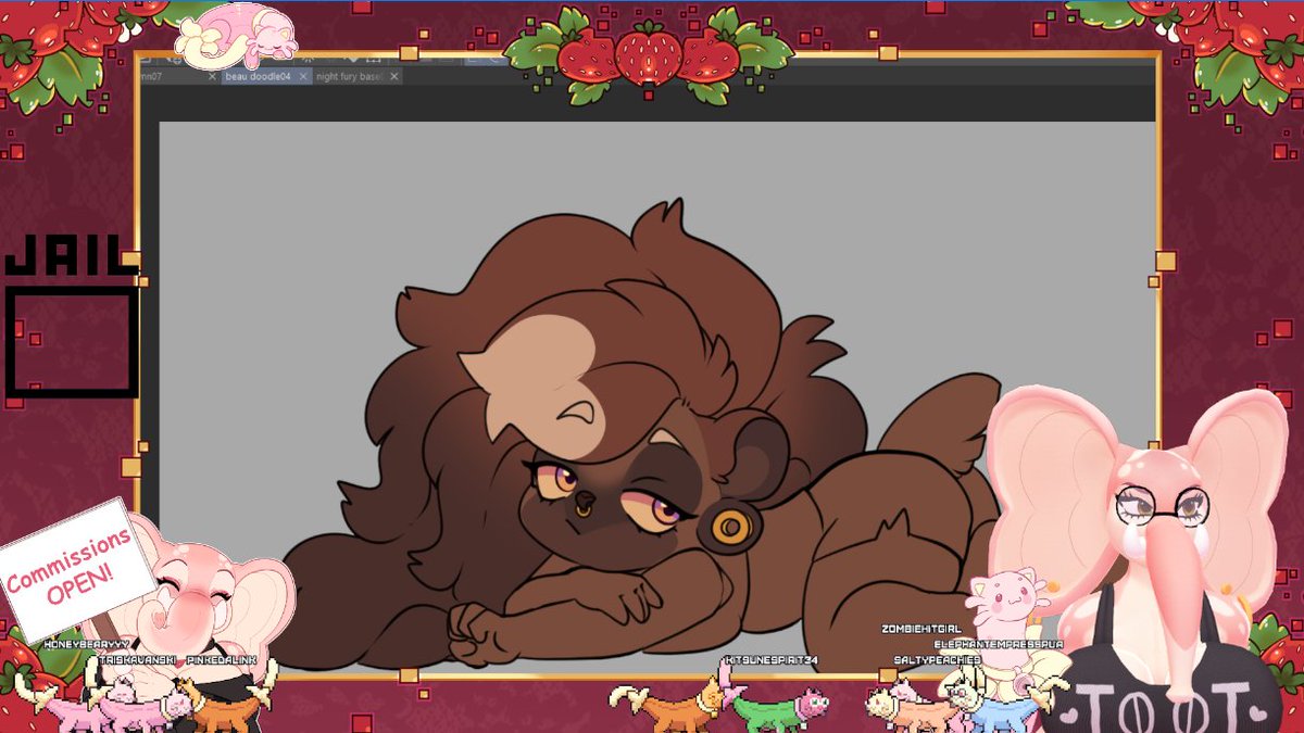 🍓ElephantEmpress🍓🔞 (@flufflebear) on Twitter photo STREAM ONLINE!~ 🩷🍓
Weekly commission stream!
Feel free to come hang out!
twitch.tv/elephantempres… STREAM ONLINE!~ 🩷🍓
Weekly commission stream!
Feel free to come hang out!
twitch.tv/elephantempres…