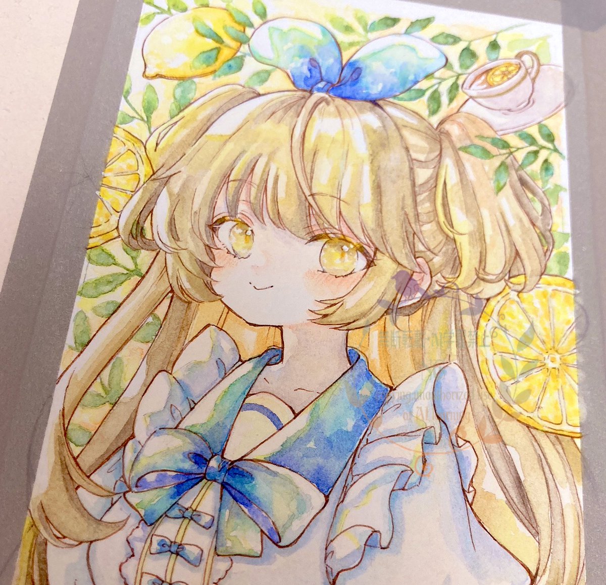 🍋✨️

 #イラスト #透明水彩