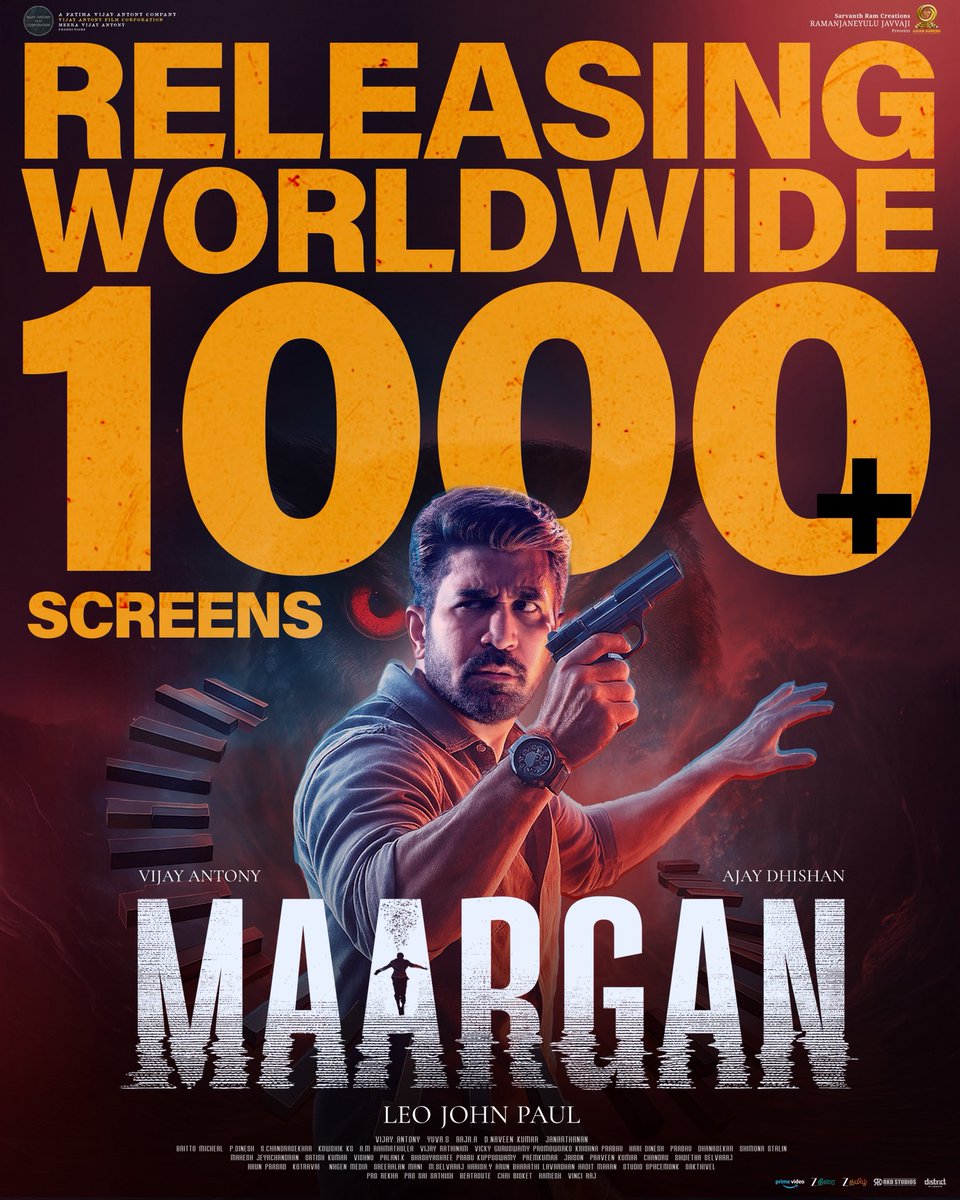 The Supernatural is Real... Experience #Maargan 🔥

#MaarganFromToday 🦉 Book now 🎫 
linktr.ee/MaarganTheMovie
link.district.in/DSTRKT/pmaargan

#VAFC12 <a href="/vijayantony/">vijayantony</a> <a href="/AJDhishan990/">Ajay Dhishan</a> <a href="/leojohnpaultw/">leo john paul</a> <a href="/DopYuva/">DOP yuva</a> <a href="/mrsvijayantony/">Fatima vijay Antony</a> <a href="/Brigidasagaoffl/">Brigida saga</a> <a href="/deepshikhaoffi/">deepshikha chandran</a> <a href="/thondankani/">P.samuthirakani</a> #Seshvitha #KPYArchana