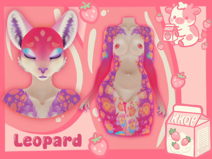 KKOP - MOD Leopard - (Purple) 
😺Link: marketplace.secondlife.com/p/KKOP-MOD-Leo…
. 
. 
. 
#secondlife #sl #secondlifeskin #SL #Secondlifecute #cat #cute #purple #pink #furry #mod #slfurry #leopard