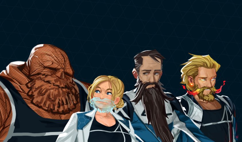 they all can have beards