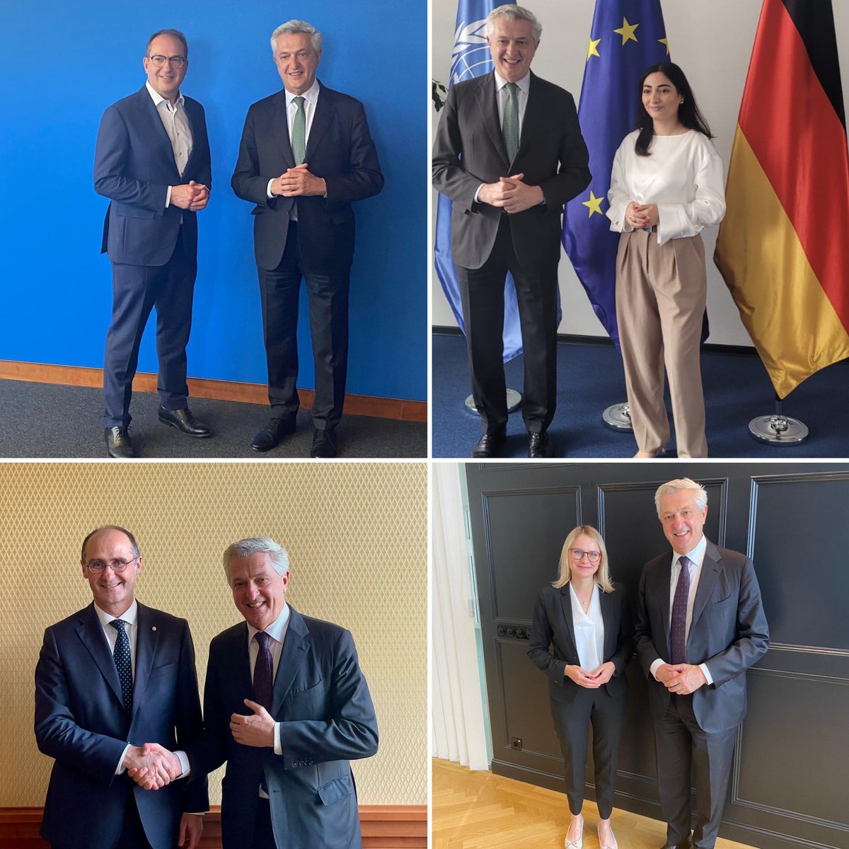 FilippoGrandi's tweet image. Thanks @GermanyDiplo @BMZ_Bund @BMI_Bund @natalie_pawlik for good discussions in Berlin.
We share concerns about possible, deep cuts in humanitarian funding impacting people in need and stability of key regions.
UNHCR remains a strategic partner for Germany on refugee policies.