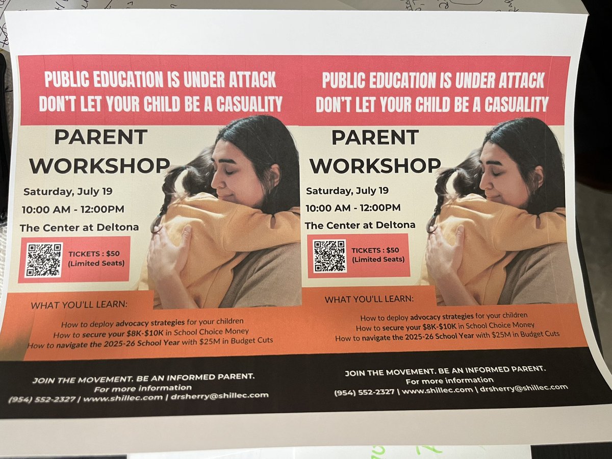 Be prepared for the upcoming school year! Know your rights! Know your options! Parent Choice is a real choice.