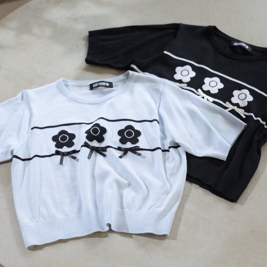 プルオーバー QUANT）/デイジー＆リボンニット マリークワント（MARY