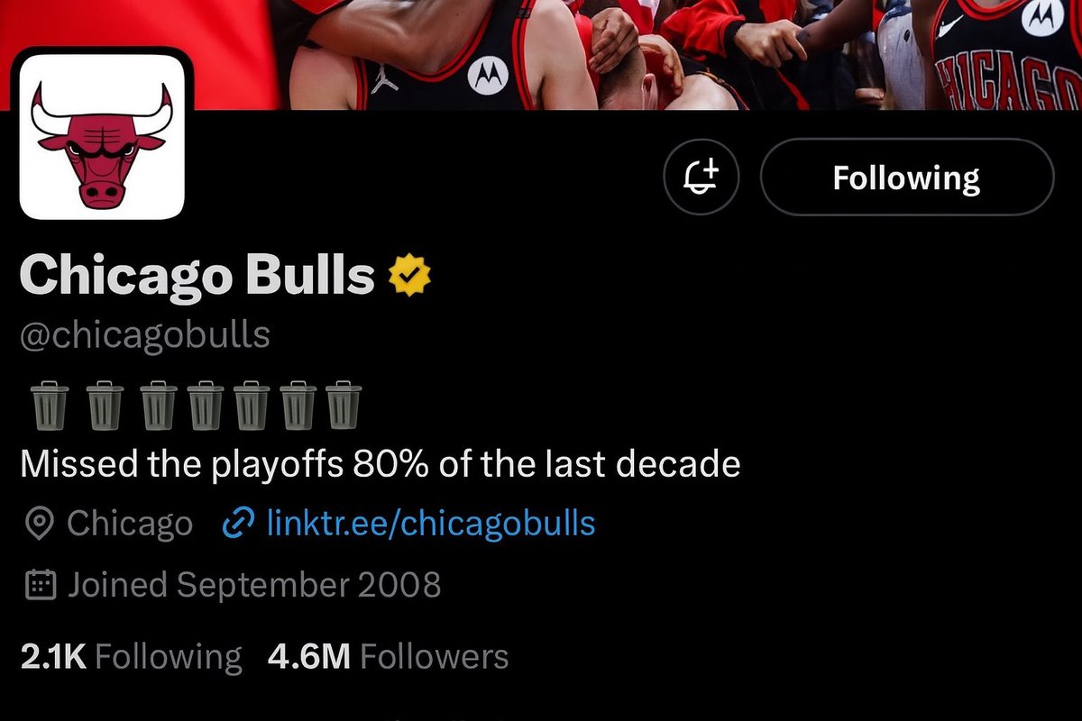 1991KYY's tweet photo. #chicagobulls #nbadraft2025 @NBA investigate the front office; they smoking crack over there.. https://t.co/cWYR28yMzo