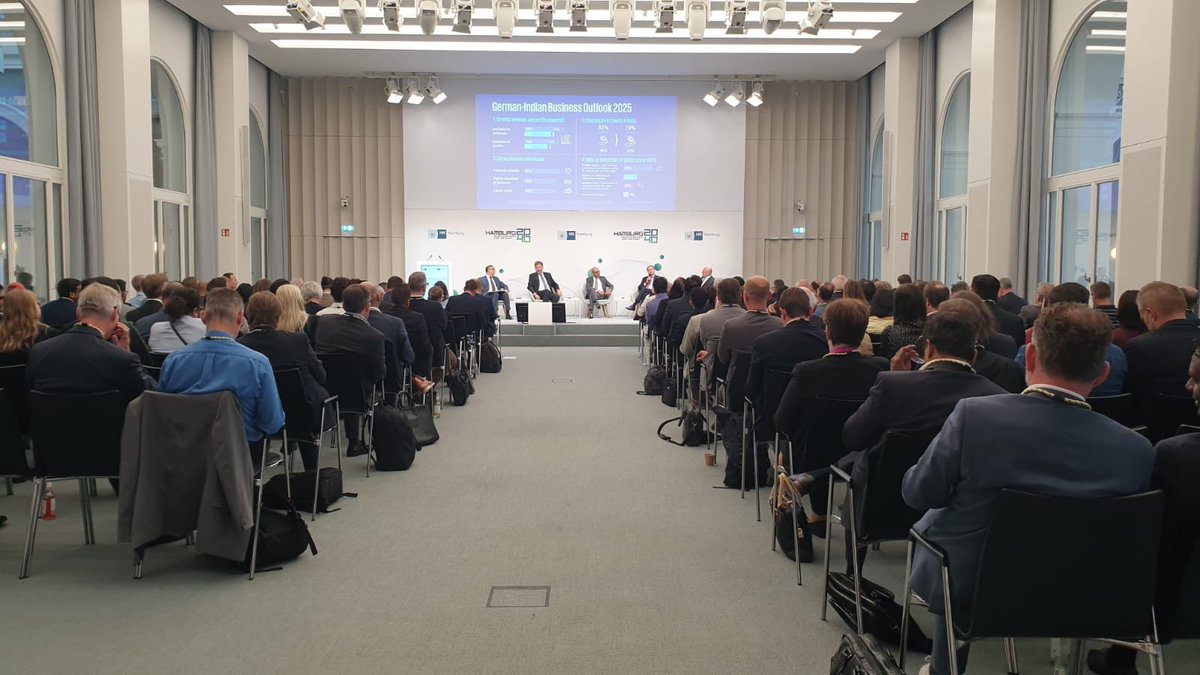 Dr Philipp Ackermann (@ambackermann) on Twitter photo German business remains very optimistic about India's prospects. 📈🍾 We can expect more profits, more investments, and even more partnerships.
Great discussing Indo-German business ties at India Week Hamburg, together with the IGCC <a href="/IndoGerman/">Indo-German Chamber of Commerce</a> & Ambassador Gupte <a href="/eoiberlin/">India in Germany</a>. German business remains very optimistic about India's prospects. 📈🍾 We can expect more profits, more investments, and even more partnerships.
Great discussing Indo-German business ties at India Week Hamburg, together with the IGCC <a href="/IndoGerman/">Indo-German Chamber of Commerce</a> & Ambassador Gupte <a href="/eoiberlin/">India in Germany</a>.