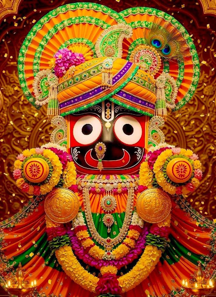 जय श्री जगन्नाथ महाप्रभु जी
सभी को श्री जगन्नाथ रथयात्रा के 
पावन उत्सव की हार्दिक शुभकामनाएँ..