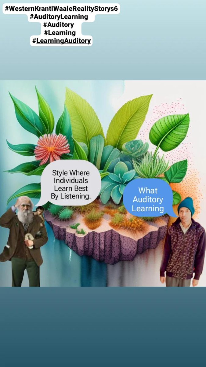 abhishekhuman1's tweet image. #WesternKrantiWaaleRealityStorys6
#AuditoryLearning
#Auditory  
#Learning
#LearningAuditory
#Human
#HibaNawab
#Yeshua
#CharlesDarwin
#AbhishekHuman
#WesternKrantiWaale
#WKWRealityStorys
#WKWRStorys
#WKW
#Atheist
#abhishekhuman
#ritshekgautam
#rajpriyagautam
#sunghpriyagautam