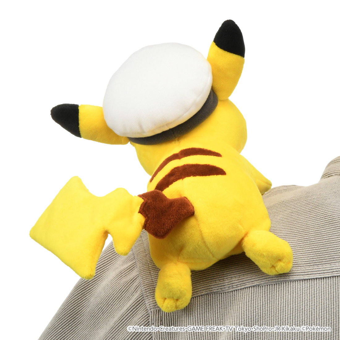 キャプテンピカチュウぬいぐるみ ピカチュウ 肩乗せ ピカチュウ 肩の通販