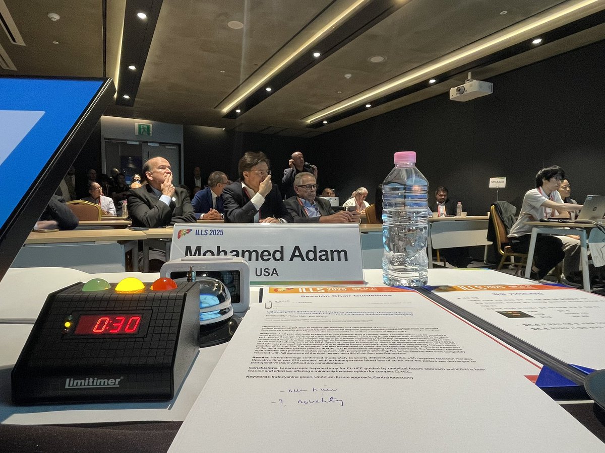 mohamedadamMD's tweet image. Had a fantastic time at #ILLS2025-the meeting for liver and MIS liver surgery. Grateful to Professor Ho-Seong Han for the kind invitation to join as faculty and chair the Best Video session
@UCSFSurgery