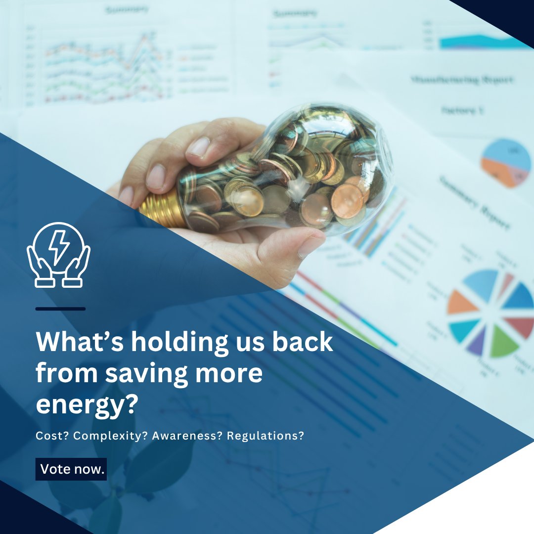 In your opinion, what’s the biggest barrier to adopting energy efficiency today? Share your view.

#EnergyPoll #SustainabilityChallenges #SmartChoices #EtihadESCO