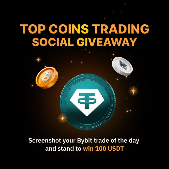 cryptoerahub's tweet photo. Join the Top Coins Trading Social Giveaway! #Bybit 

📝 Sign up for the Top Coins Trading Competition
📸 Share your trade of the day with #TradingWithBybit 
✅ Drop your UID
🎁 10 lucky winners will receive 100 $USDT each!

Register now 👉https://t.co/s5ShUwfOpC https://t.co/oc18UueeuQ