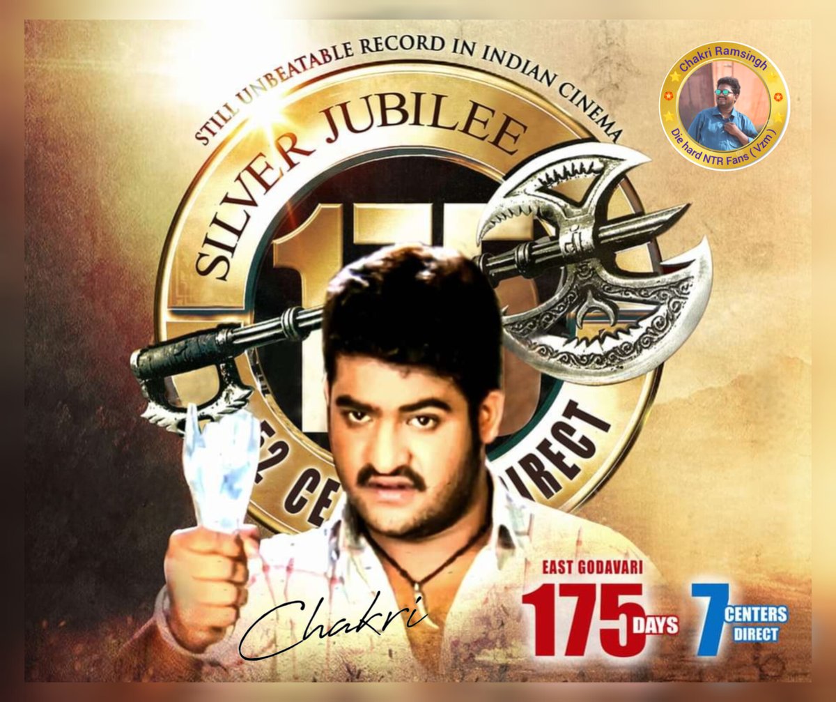 Thread...📌

NTR <a href="/tarak9999/">Jr NTR</a> ALL Movies 175 Days Vintage Poster Collections, Movie Wise Centers Records List here ❤️‍🔥💥💥