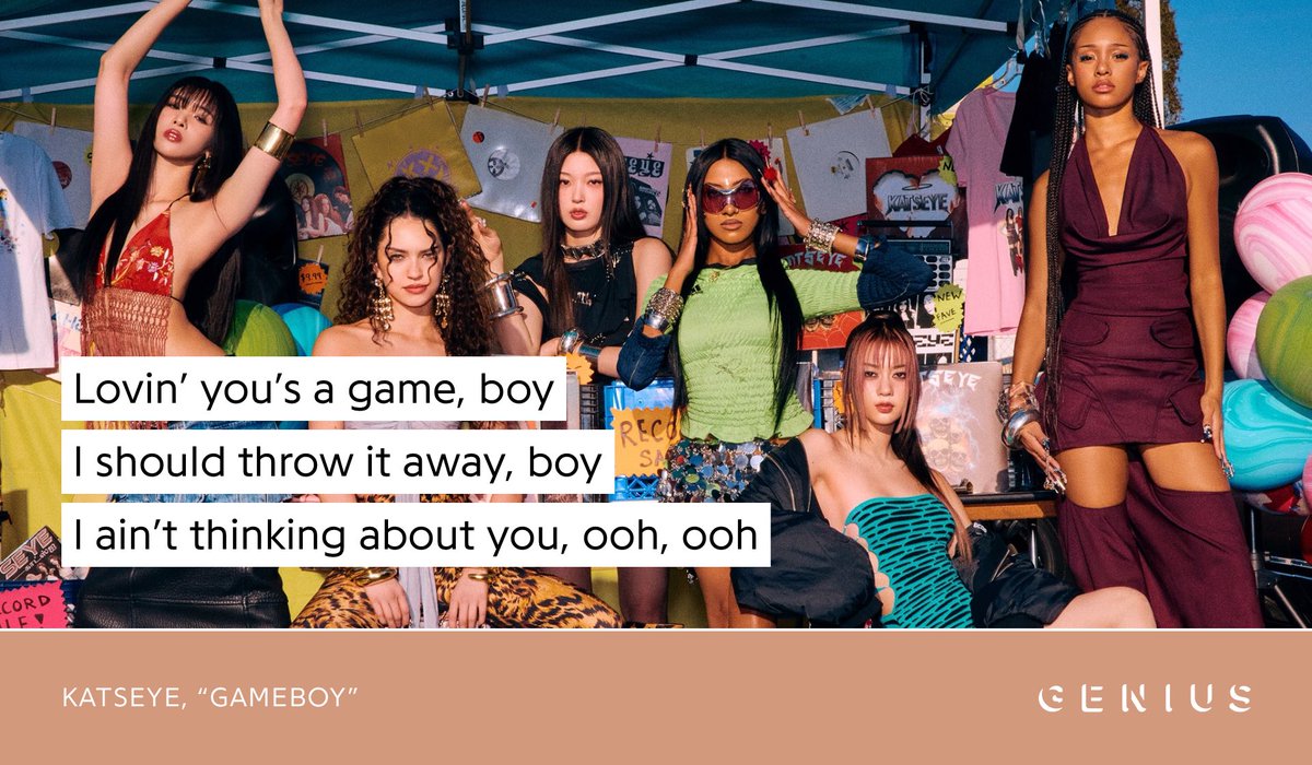 #KATSEYE (<a href="/katseyeworld/">KATSEYE</a>), just dropped their highly anticipated sophomore album #BEAUTIFULCHAOS! With bangers like “Gnarly,” “Gabriela,” and the new single “Gameboy,” this one’s a must-listen! Read all the lyrics now on Genius!

🔗 genius.com/Katseye-gamebo…