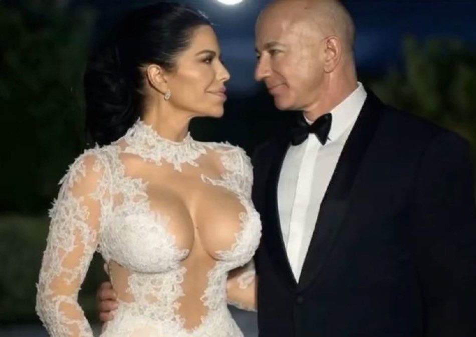 FUN FACT: Jeff Bezos’ new wife doubles as a floatation device.