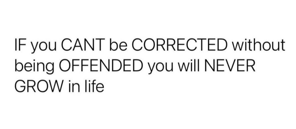 ShookPrime's tweet image. This hits too close to home. I'm not always right. I'm wrong a lot. I will never be offended by being corrected. Unfortunately there are people who will always be offended.
"I can't do anything right."
It's heartbreaking.