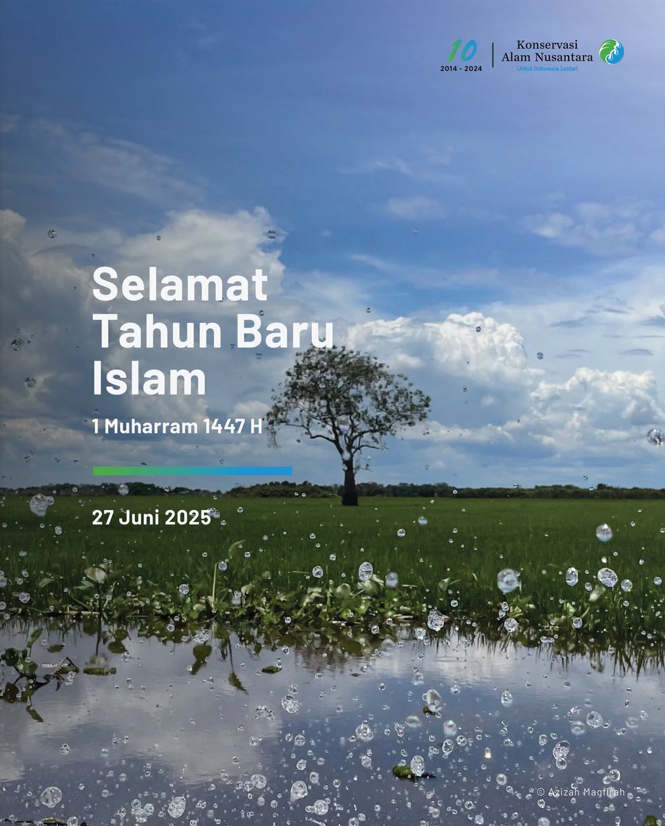 Selamat Tahun Baru Islam 1447 H 🌙

Di tahun baru ini, mari kita maknai hijrah bukan hanya sebagai perjalanan spiritual, tapi juga sebagai langkah bersama untuk berhijrah menuju gaya hidup yang lebih ramah bumi.

Karena menjaga alam adalah bagian dari menjaga amanah Tuhan 🌏