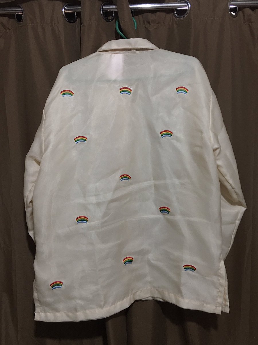 snorlughx's tweet photo. Barong Tagalog for Sale – Taiwan Jusi with Rainbow Embroidery 🌈 https://t.co/IzQoNXDlAj