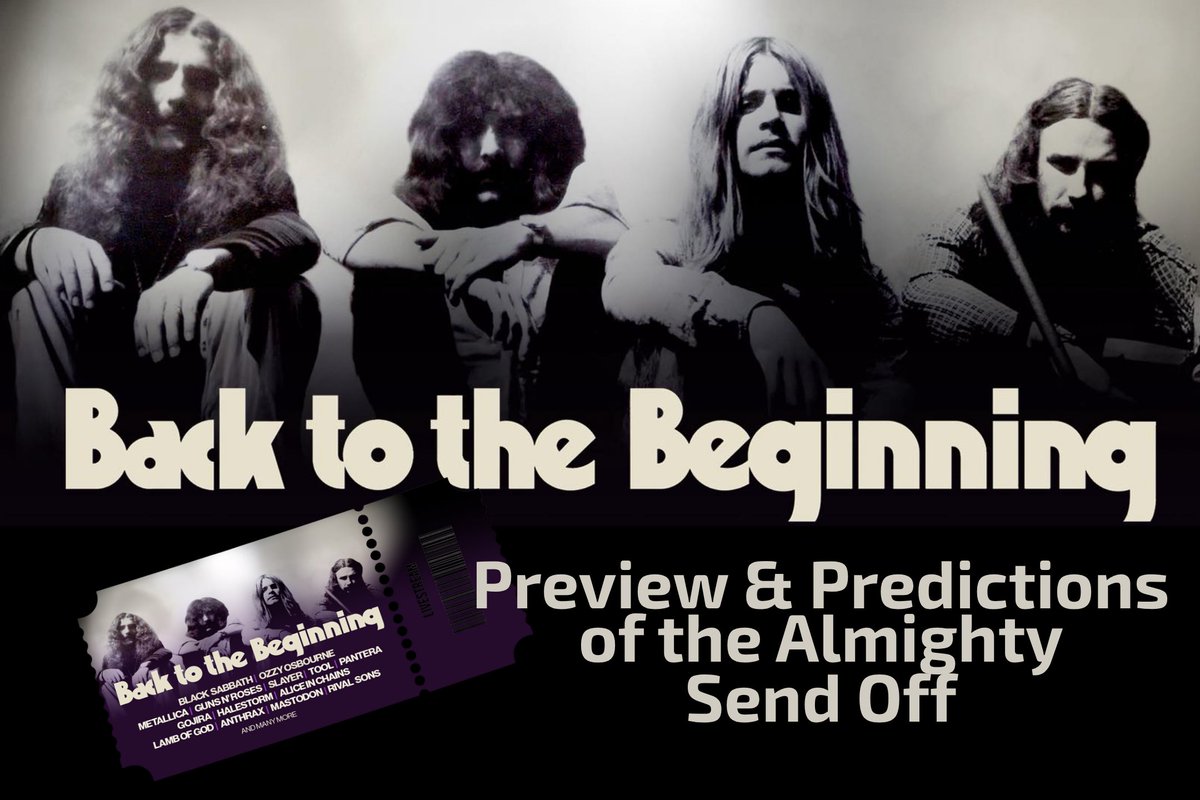 Ahead of next weekend's big farewell for <a href="/BlackSabbath/">BlackSabbath</a>, <a href="/KjDraven/">KJ Draven</a> takes a closer look through the lineup to predict what could go down with the massive roster of acts as we all prepare to say goodbye to the pioneers of heavy metal....

wallofsoundau.com/news/black-sab…
