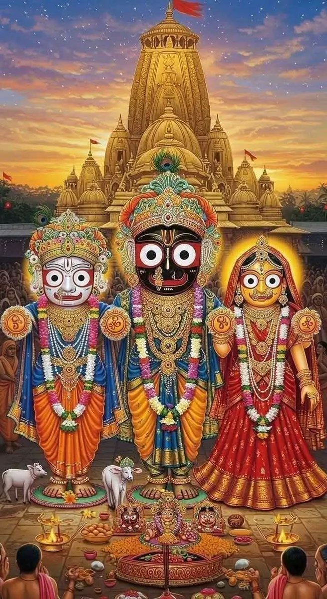 || जय जगन्नाथ ||

महाप्रभु श्री जगन्नाथ रथयात्रा के पुनीत अवसर पर आप सभी को हार्दिक बधाई एवं अनंत शुभकामनाएं।

भगवान श्री जगन्नाथ की कृपा आप सभी पर सदैव बनी रहे ऐसी मंगलकामना करती हूँ।