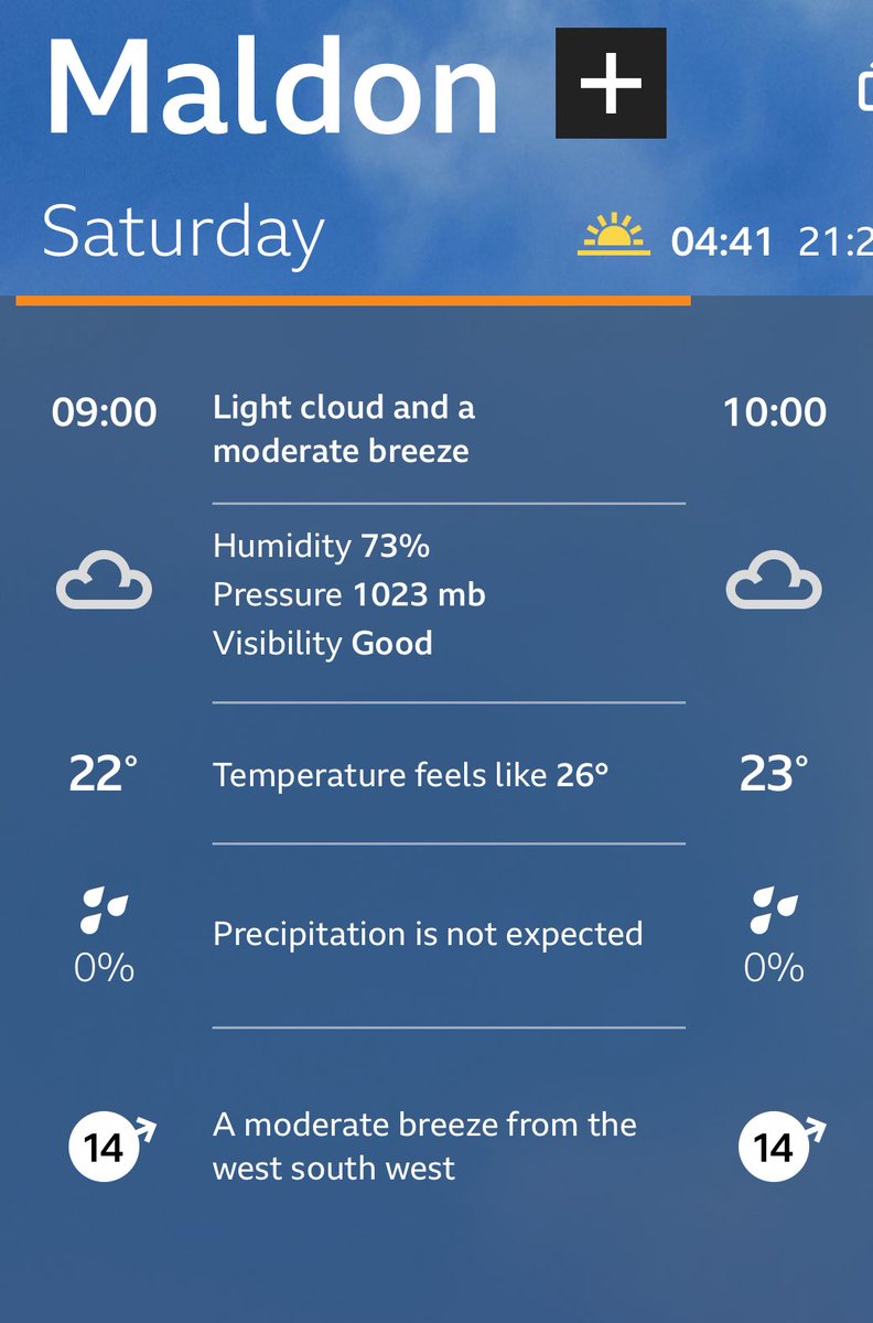 Once again it’s going to be hot so please take the necessary precautions to keep yourself cool and safe. It’s Little Baddow Ridge Runners pacer week, and it’s also the football tournament at the Prom so it will be busy! #dfyb and see you tomorrow 🎤