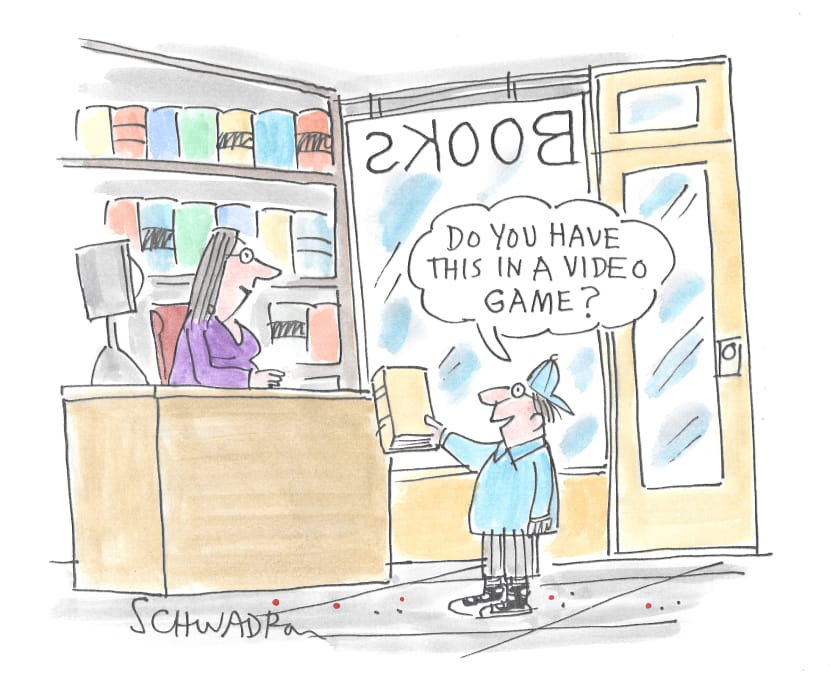 Libreria
"Avete questo in un video o un gioco?"
#Illiteracy
#ReadingIsFundamental
#scritturebrevi