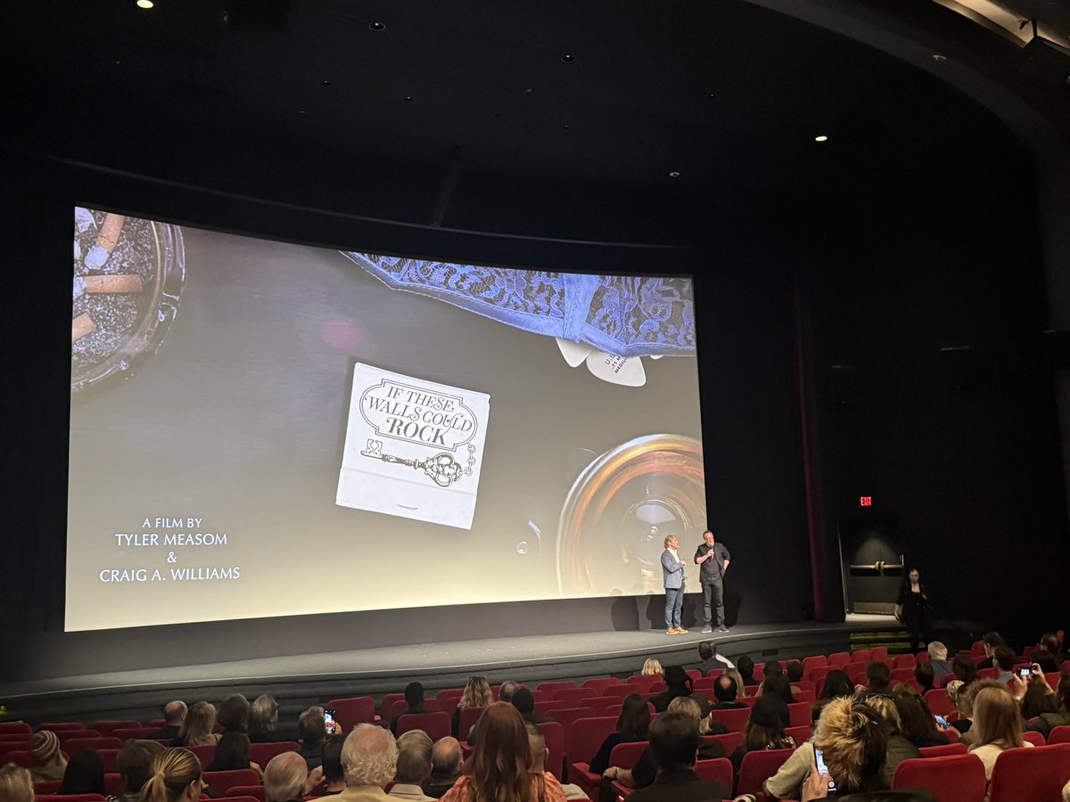 BrandonFugal's tweet image. Flew to California to attend the screening & VIP after-party for the documentary, “If These Walls Could Rock”, directed and created by our dear friend & filmmaker, Tyler Measom (Murder Among the Mormons, I Want My MTV, Sons of Perdition, An Honest Liar, I Wanna Rock).
The film…