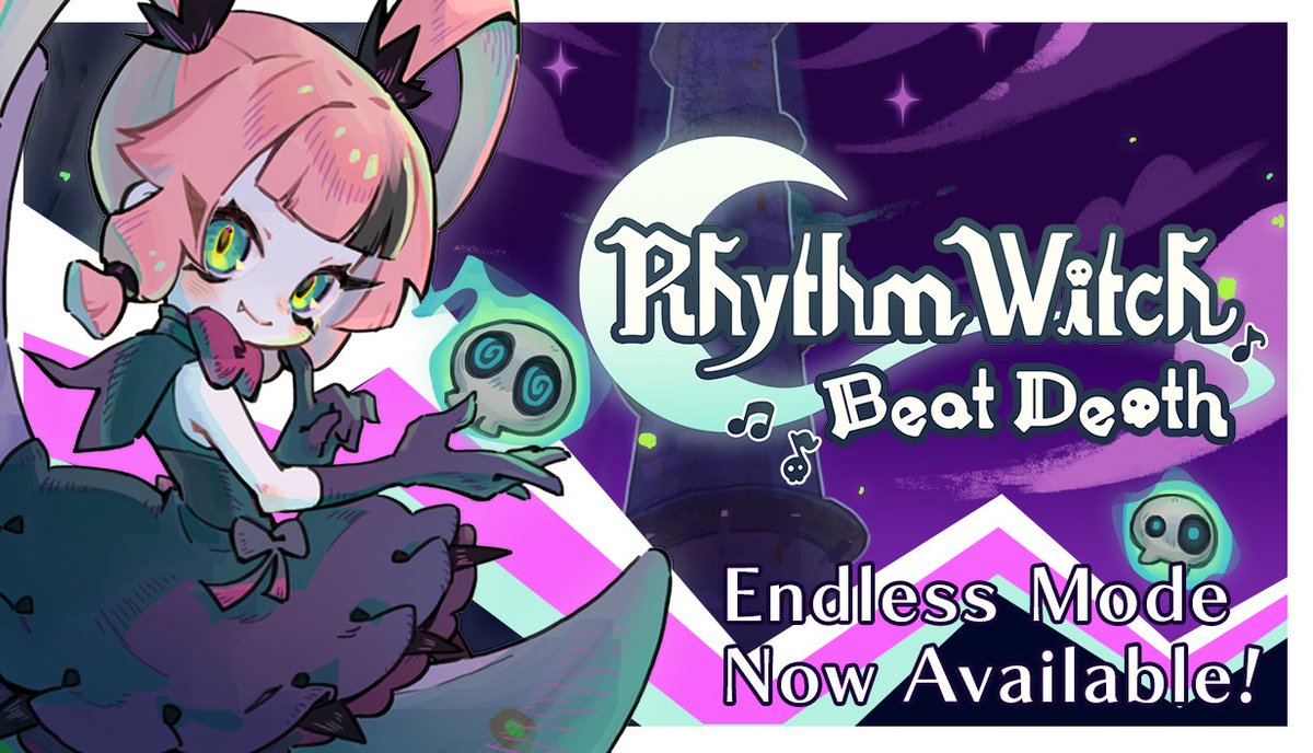 Summer Sale Begins &amp; New Update Released!
Climb the Tower of Eternity with the Witch and face the Inferno Jester Mage!
#RhythmWitch #節奏魔女

steamcommunity.com/games/2951580/…