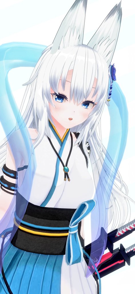 #カスタムキャスト 
狐のお姉さんはいかがですか？