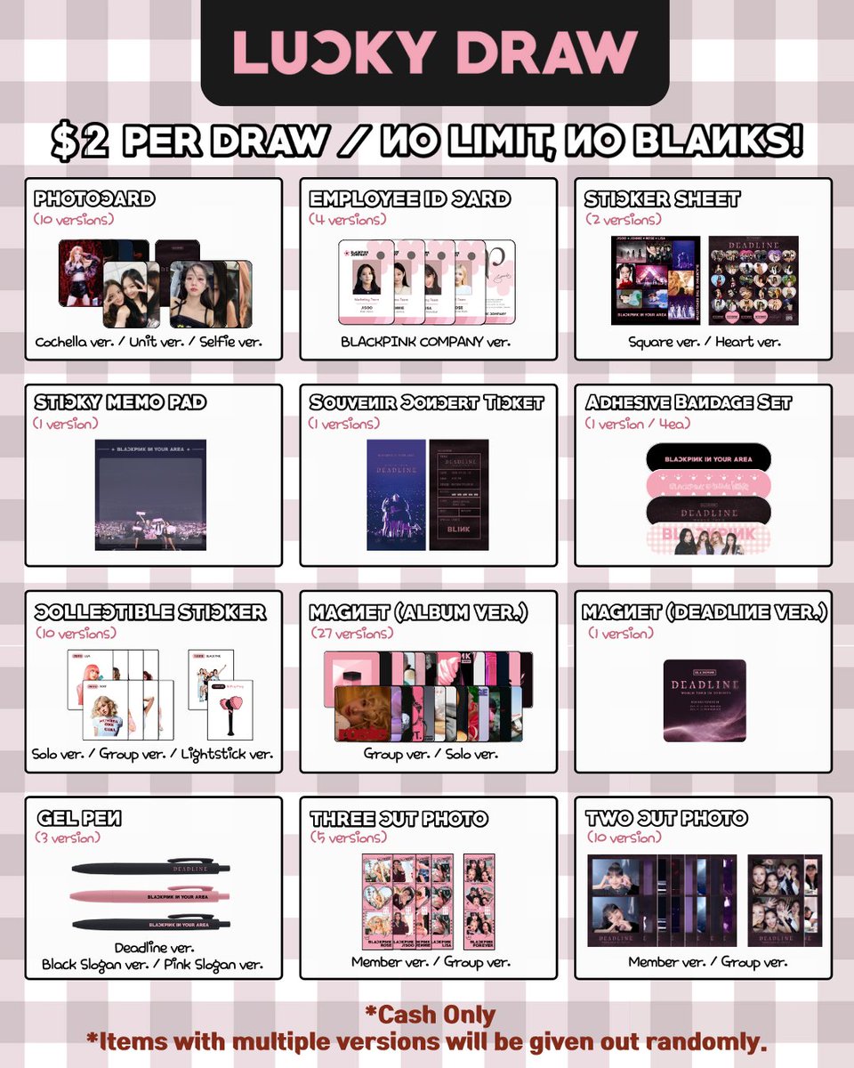 HANBINGOkpop's tweet image. 🖤#BLACKPINK CONCERT CAFE💕
#BLINK! OUR K-POP QUEENS ARE BACK 👀❗❗
🗓July 17 - 24 / 10AM - 7PM
🥤HANBINGO & ELSJOY CAFE
🖤Cup Sleeve + Photocard
💕Lucky Draw
#DEADLINE #YG
#JISOO #JENNIE #LISA #ROSÉ
#BLACKPINK_WORLDTOUR
#BLACKPINKINYOURAREA
#블랙핑크 #지수 #제니 #리사 #로제