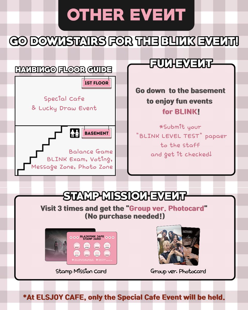 HANBINGOkpop's tweet image. 🖤#BLACKPINK CONCERT CAFE💕
#BLINK! OUR K-POP QUEENS ARE BACK 👀❗❗
🗓July 17 - 24 / 10AM - 7PM
🥤HANBINGO & ELSJOY CAFE
🖤Cup Sleeve + Photocard
💕Lucky Draw
#DEADLINE #YG
#JISOO #JENNIE #LISA #ROSÉ
#BLACKPINK_WORLDTOUR
#BLACKPINKINYOURAREA
#블랙핑크 #지수 #제니 #리사 #로제