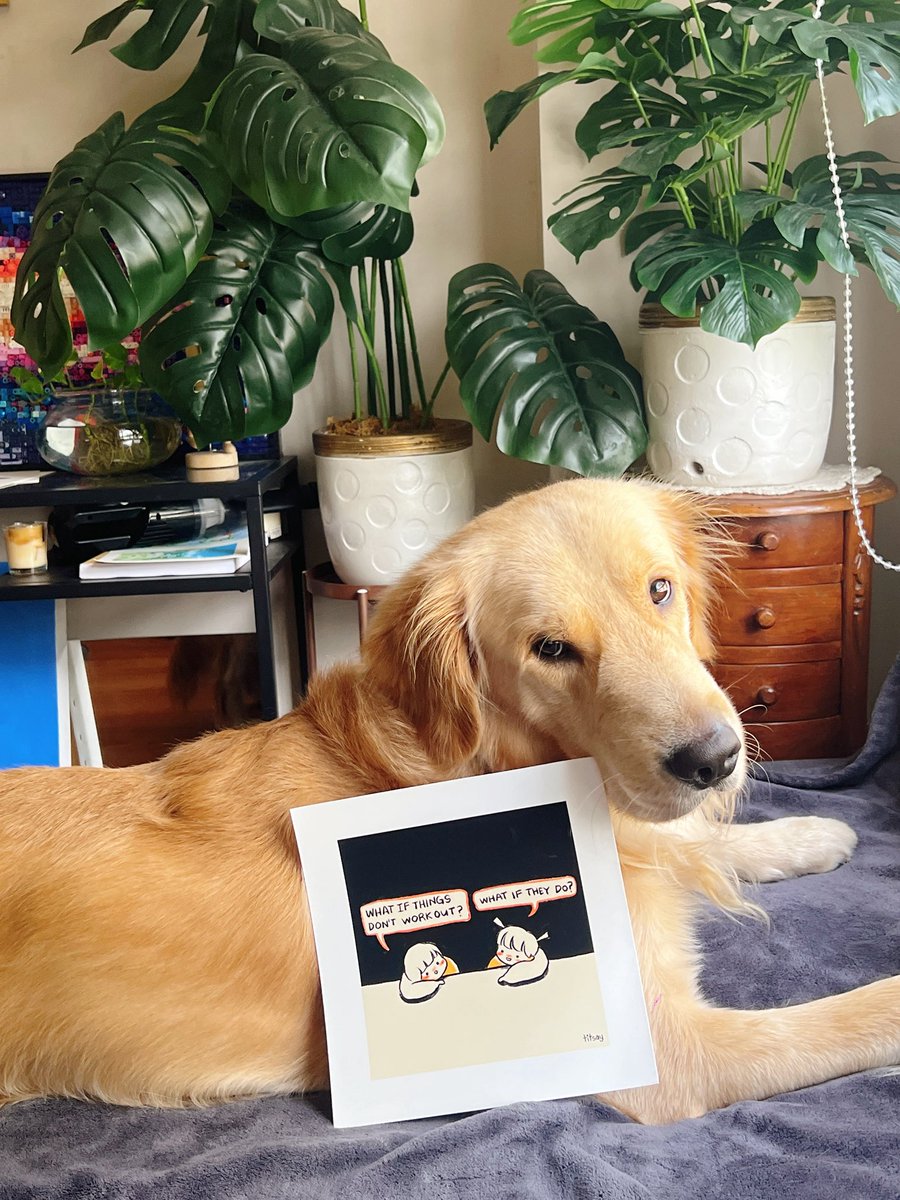 meet my assistant! 

(all prints currently at 15% OFF 🫶)