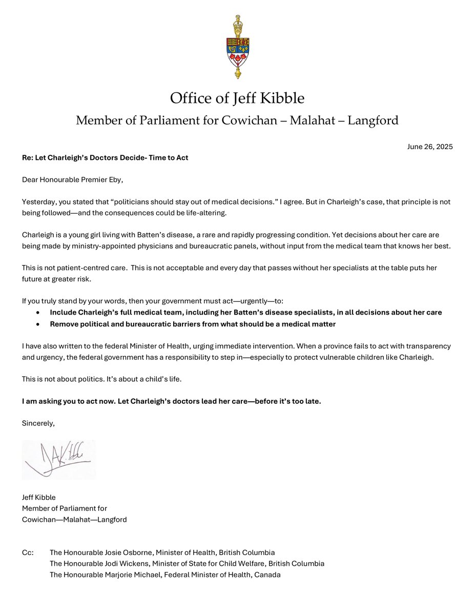 Jeff Kibble CML tweet media