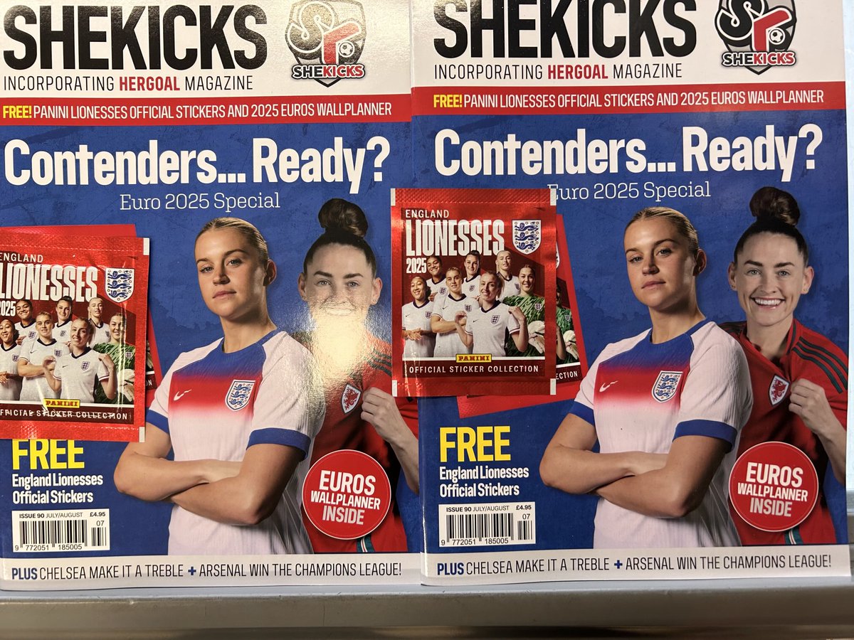 ON SALE AT DIAMONDS THIS MORNING THE LATEST ISSUE OF ….. SHEKICKS …..