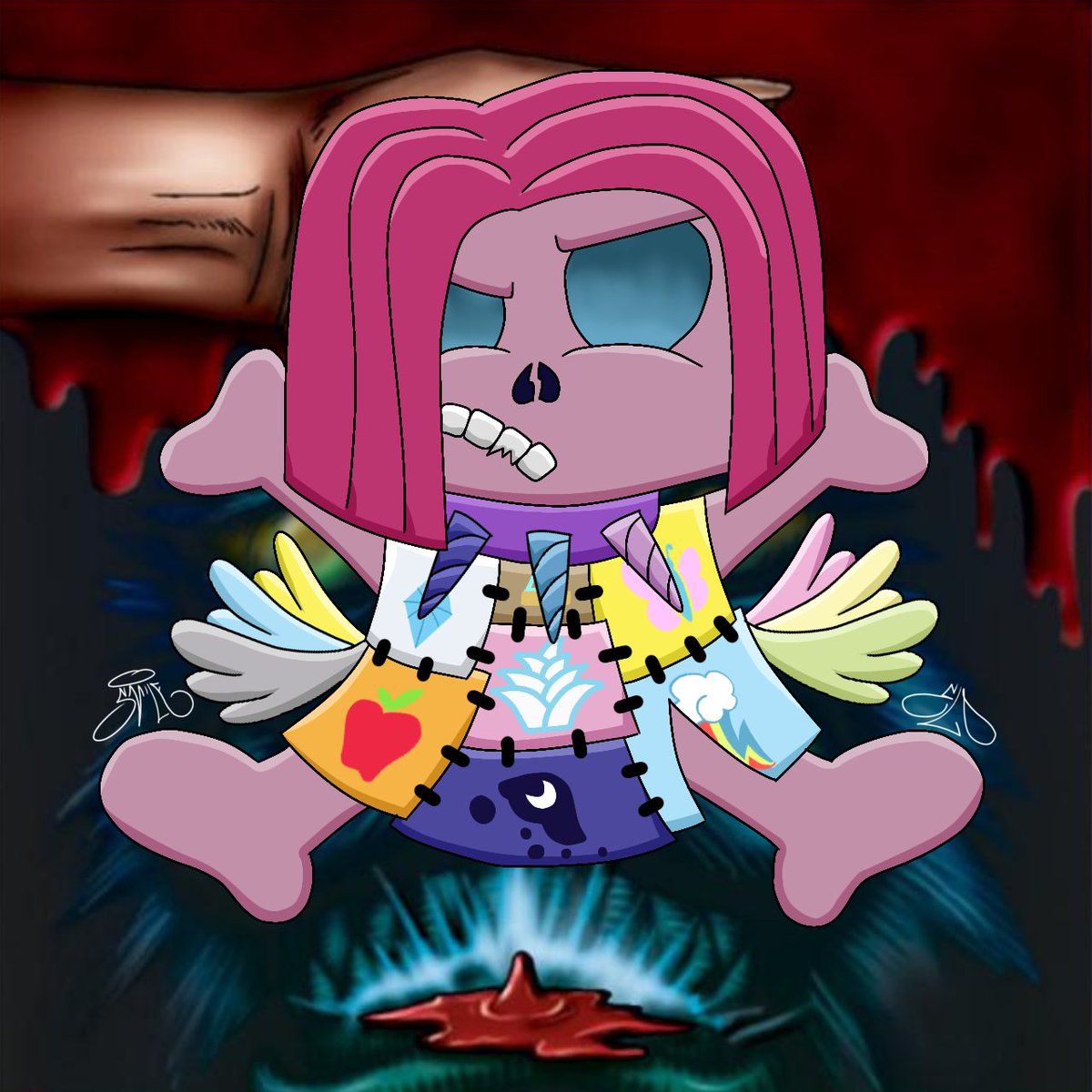 #pinkamenadianepie #mylittlepony #creepypasta #fanart