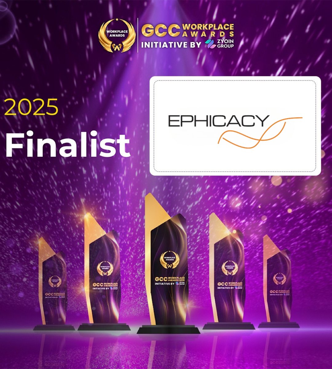 We’re thrilled to announce that Ephicacy is a Finalistfor the Organisation Excellence Award at the GCC Workplace Awards 2025! 
This recognition is a true testament to the hard work, innovation, and culture our team has built together.

#GCCWPA2025  #TeamEphicacy