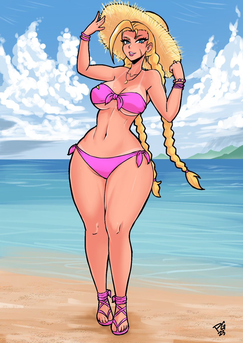 Saw the new #SF6 outfits and had to.... Lol! 👙🌞