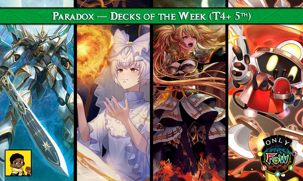 ¡Nuevo artículo de #FowTcg!  ¡Hoy he probado una cosa nueva y he actualizado los mazos de Paradox de este mes! 
Este artículo es exclusivo para patreons.  
Solo en: patreon.com/OnlyFowTcg
Join the Patreon!