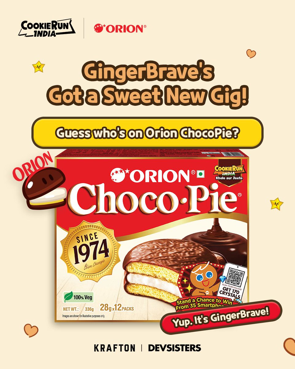 Orion ChocoPie India tweet media
