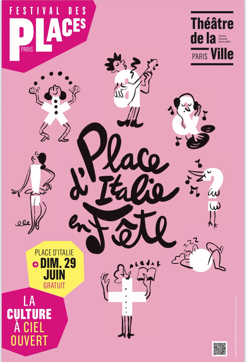 Place d’Italie en fête, c’est dimanche 29 juin en clôture de Treize’Estival ! De 11h30 à 23h, Une grande journée avec une nouvelle Nelken Line, un spectacle de jonglage, des ateliers et un spectacle de danse, un concert et un bal❤️
