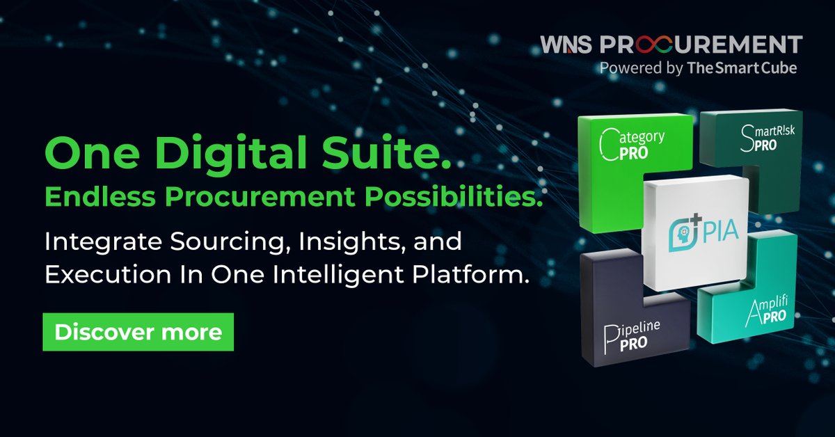WNS Procurement (@wnsprocurement) on Twitter photo ๐ ๐ฅ๐ฒ๐ฎ๐ฑ๐ ๐๐ผ ๐ฝ๐ผ๐๐ฒ๐ฟ ๐๐ผ๐๐ฟ ๐ฝ๐ฟ๐ผ๐ฐ๐๐ฟ๐ฒ๐บ๐ฒ๐ป๐ ๐๐ถ๐๐ต ๐ฐ๐๐๐๐ถ๐ป๐ด-๐ฒ๐ฑ๐ด๐ฒ ๐๐ฒ๐ฐ๐ต? Discover how WNS Procurementโs ๐๐ถ๐ด๐ถ๐๐ฎ๐น ๐ฆ๐๐ถ๐๐ฒ helps you boost agility, drive smarter #sourcing, and unlock value across the supply chain- lnkd.in/gxCy-n98 ๐ ๐ฅ๐ฒ๐ฎ๐ฑ๐ ๐๐ผ ๐ฝ๐ผ๐๐ฒ๐ฟ ๐๐ผ๐๐ฟ ๐ฝ๐ฟ๐ผ๐ฐ๐๐ฟ๐ฒ๐บ๐ฒ๐ป๐ ๐๐ถ๐๐ต ๐ฐ๐๐๐๐ถ๐ป๐ด-๐ฒ๐ฑ๐ด๐ฒ ๐๐ฒ๐ฐ๐ต? Discover how WNS Procurementโs ๐๐ถ๐ด๐ถ๐๐ฎ๐น ๐ฆ๐๐ถ๐๐ฒ helps you boost agility, drive smarter #sourcing, and unlock value across the supply chain- lnkd.in/gxCy-n98