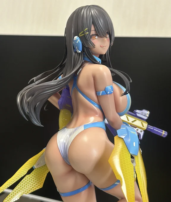 蒼衣 翠フィギュア、皆さんのお手元に届き始めていますね。特典顔もいいなー。 #メガミデバイス